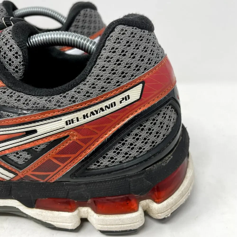 Asics Gel-Kayano 20th Anniversary Grey Orange Copper Men's Size 12